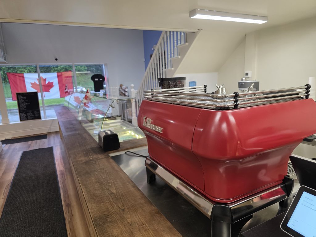 Offering excellent expresso drinks, ice cream and baked goods from local bakeries